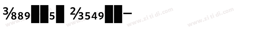 Whitney Medium字体转换